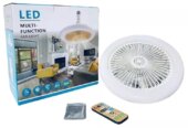 Ventilador de Techo con Luz Lámpara LED Silenciosa para Salón