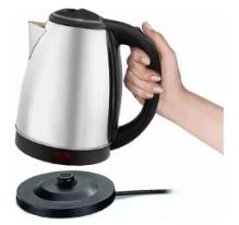 Tetera Cafetera Hervidor Electrico 2L de Agua Acero Inoxidable