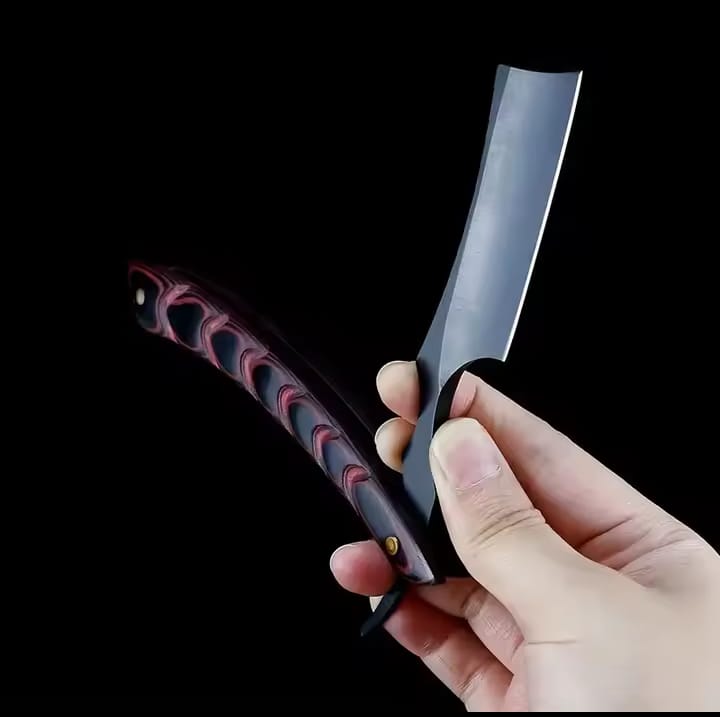 Navaja de afeitar para barbería