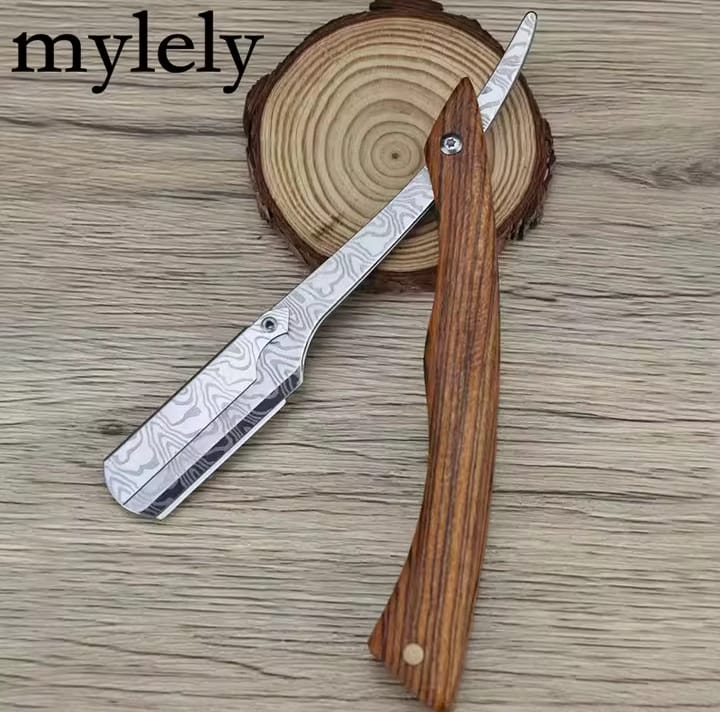 Navaja de afeitar para barbería