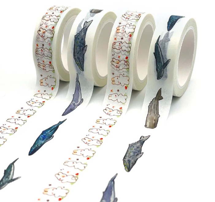 Tiras de papel adhesivo