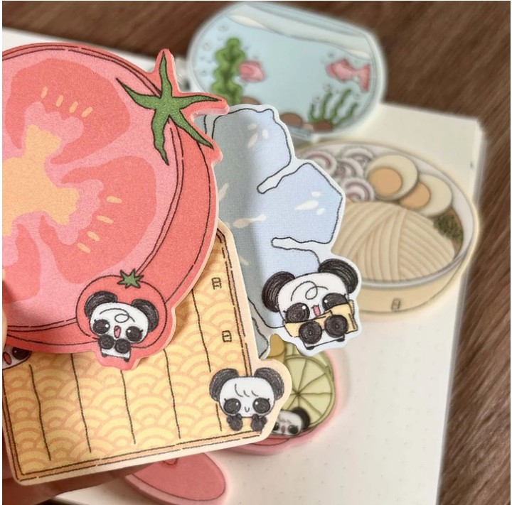 Libreta con diseños