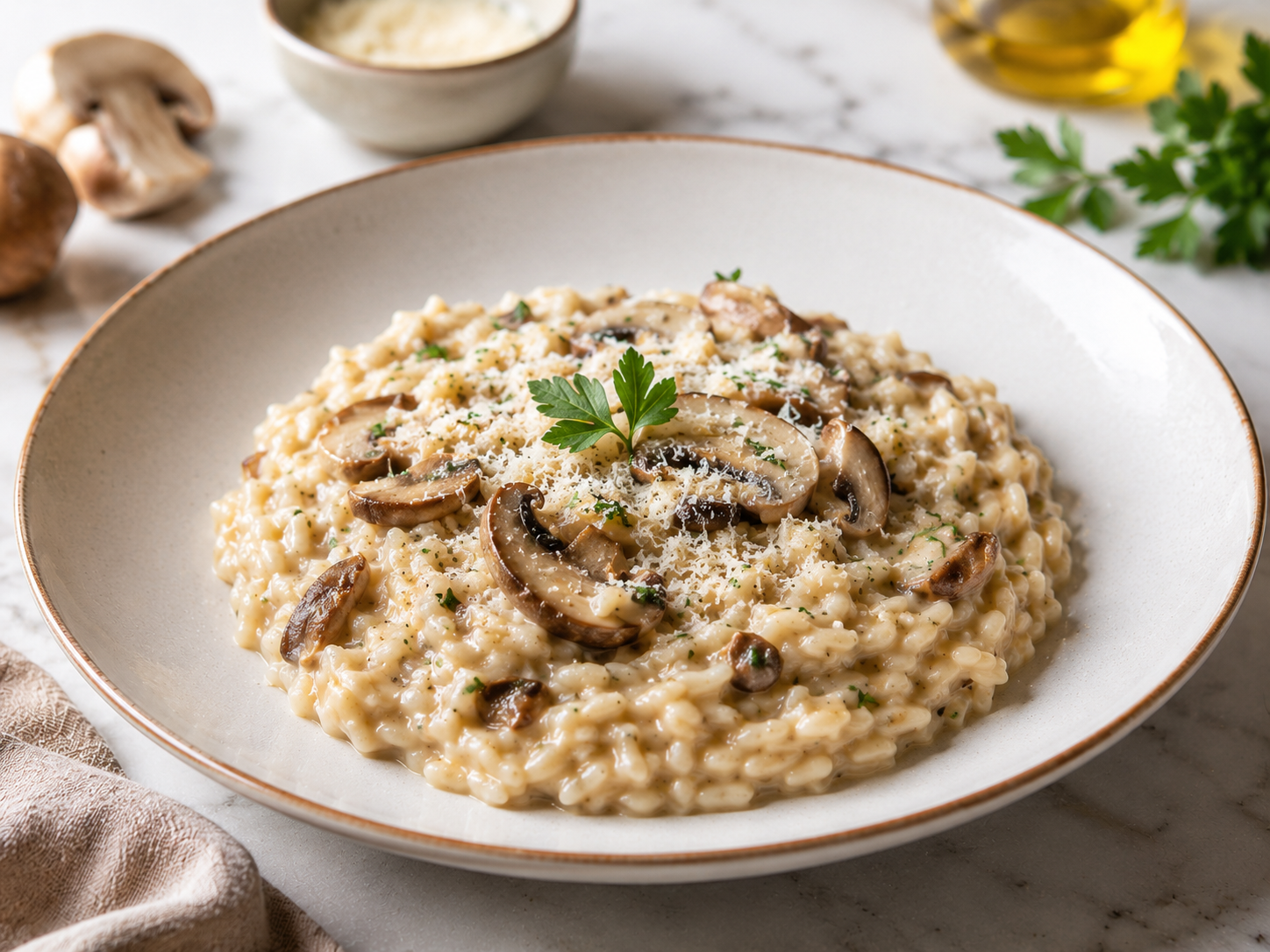 Risotto de Hongos