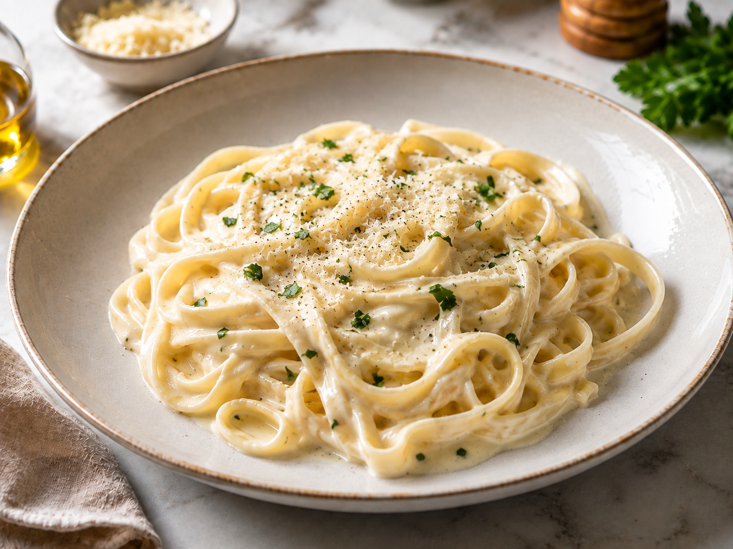 Fettuccine Alfredo